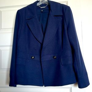 WHBM blocked Peacoat Navy